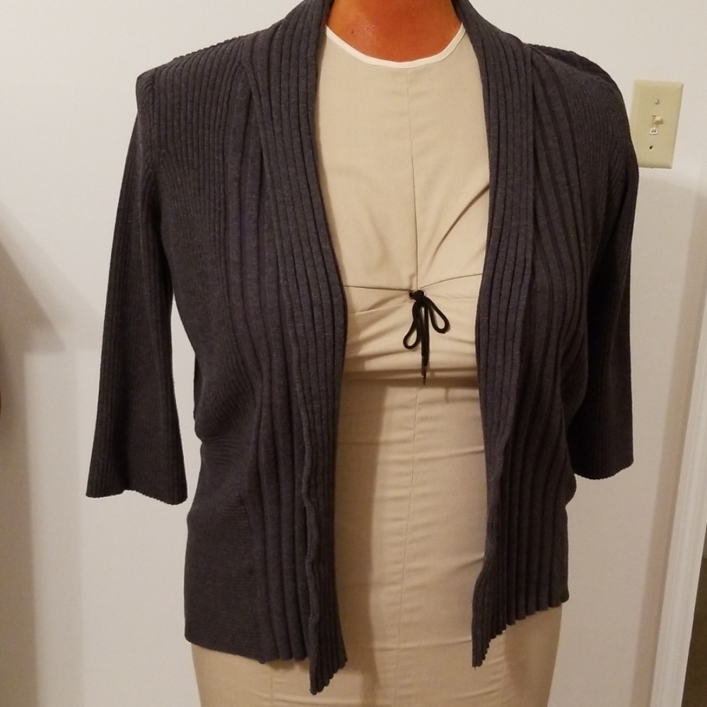 Gray Cardigan